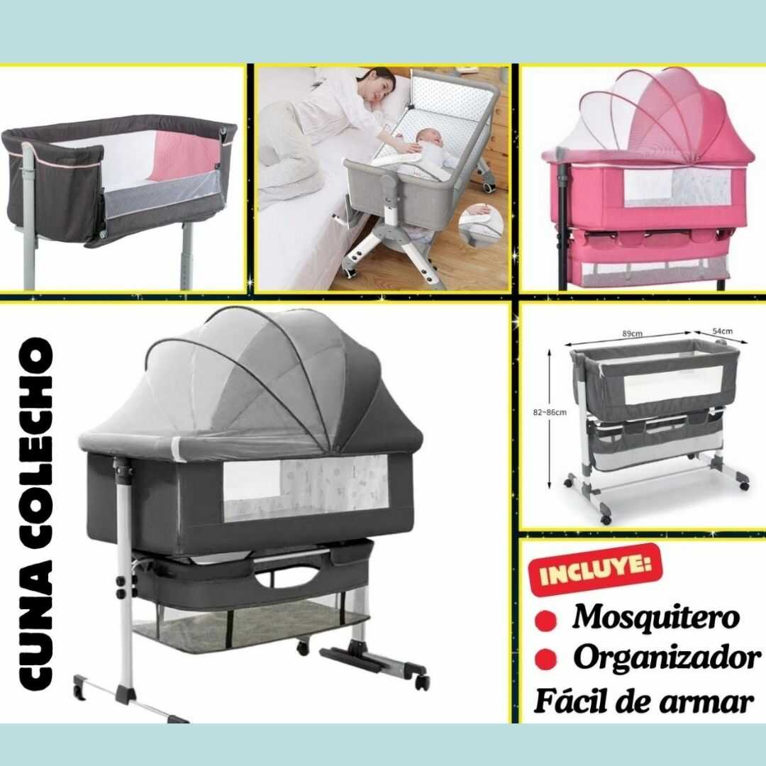 💗Cuna-Mecedora Multifuncional Premium para Mamás que Aman🤱