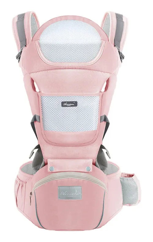 Canguro ergonómico premium con soporte de cadera para bebes 👶