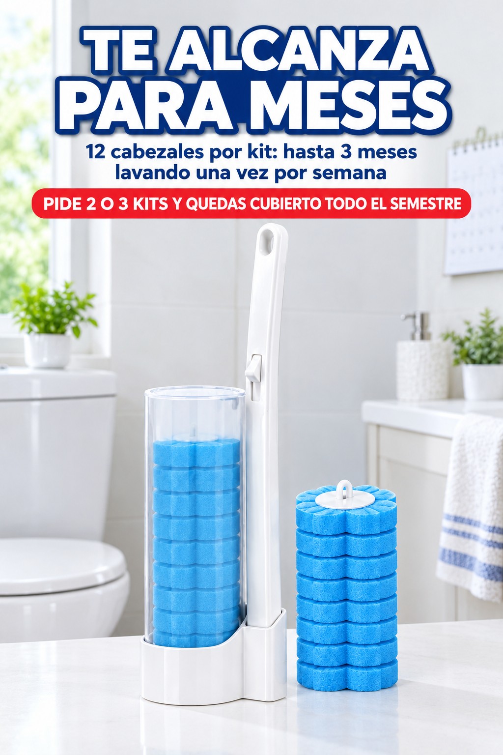 Te alcanza para meses
