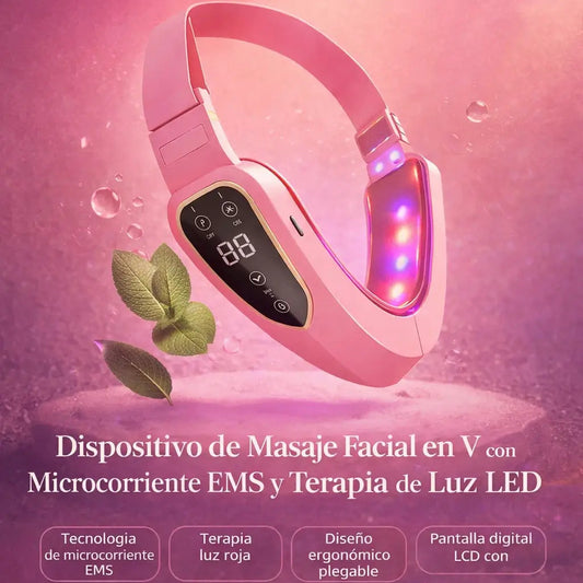 Dispositivo Reductor De Papada con Terapia de Fotones LED – Ideal para Lifting Facial, Moldeador y Adelgazamiento de papada