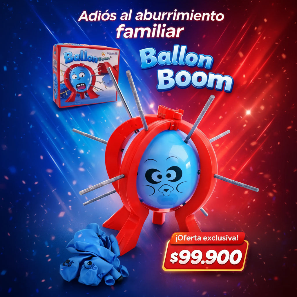 Juego Boom Boom, El juego interactivo para reuniones y fiestas mas completo y divertido