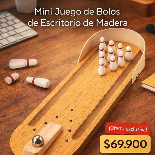 Juego de Bolos Mini Bowling Master🎳