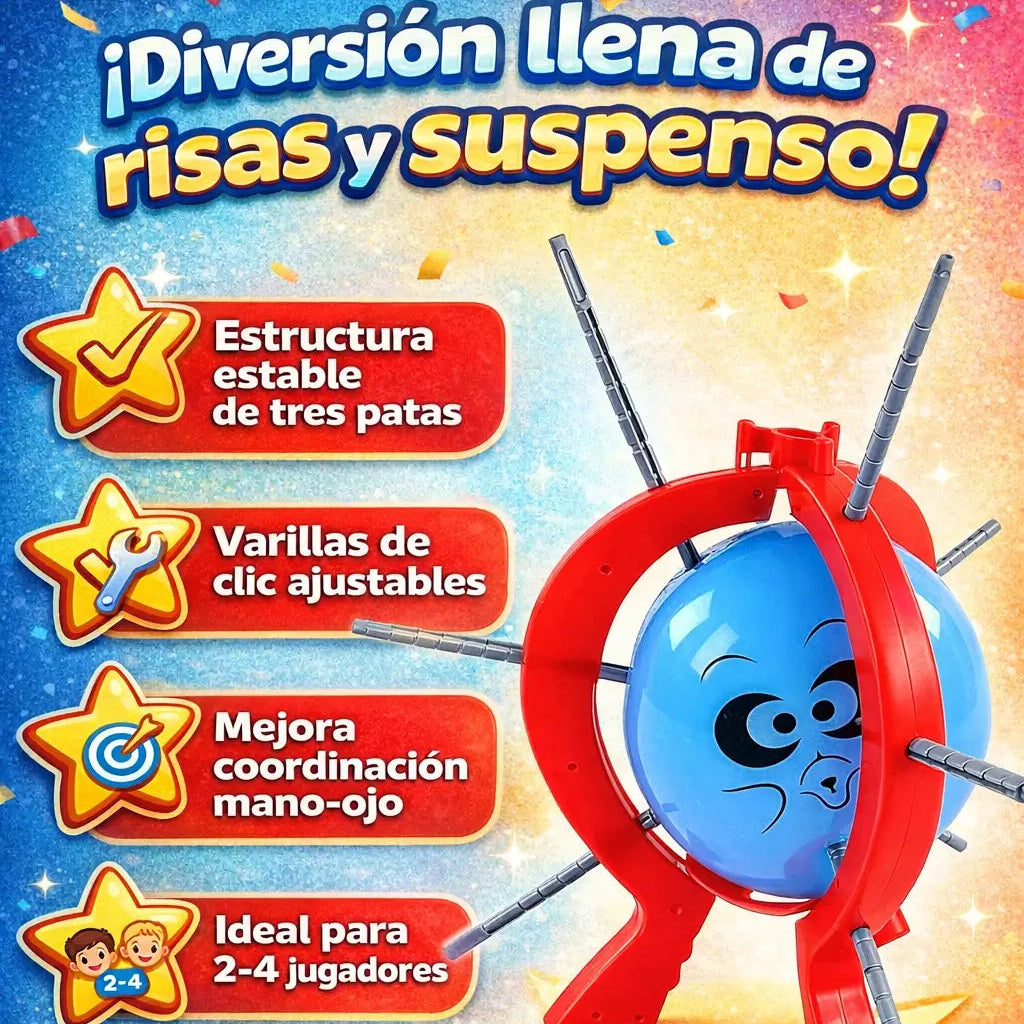 Juego Boom Boom, El juego interactivo para reuniones y fiestas mas completo y divertido