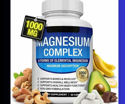 Duerme mejor, rinde más y reduce el estrés con Magnesio Complex 2X1