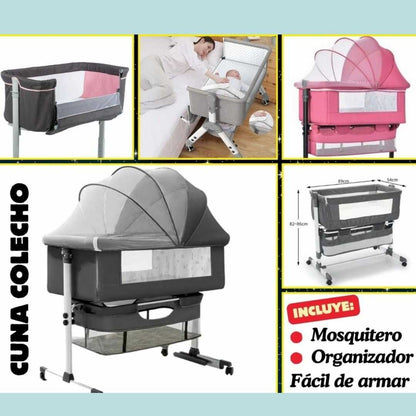 💗Cuna-Mecedora Multifuncional Premium para Mamás que Aman🤱