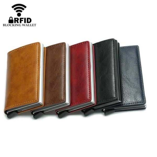 Billetera Antirrobo Con Seguridad RFID - Protege Tu Dinero