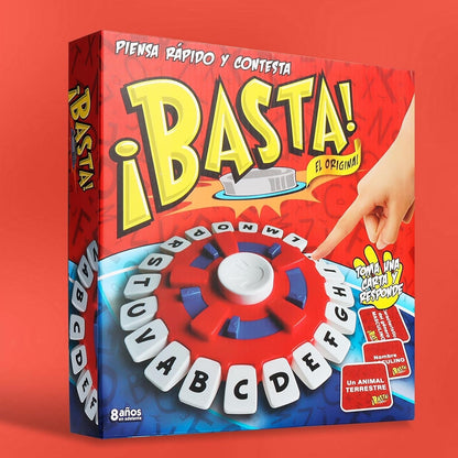 BASTA Piensa Rapido - Juego de Mesa Viral - Pon a prueba tu agilidad mental