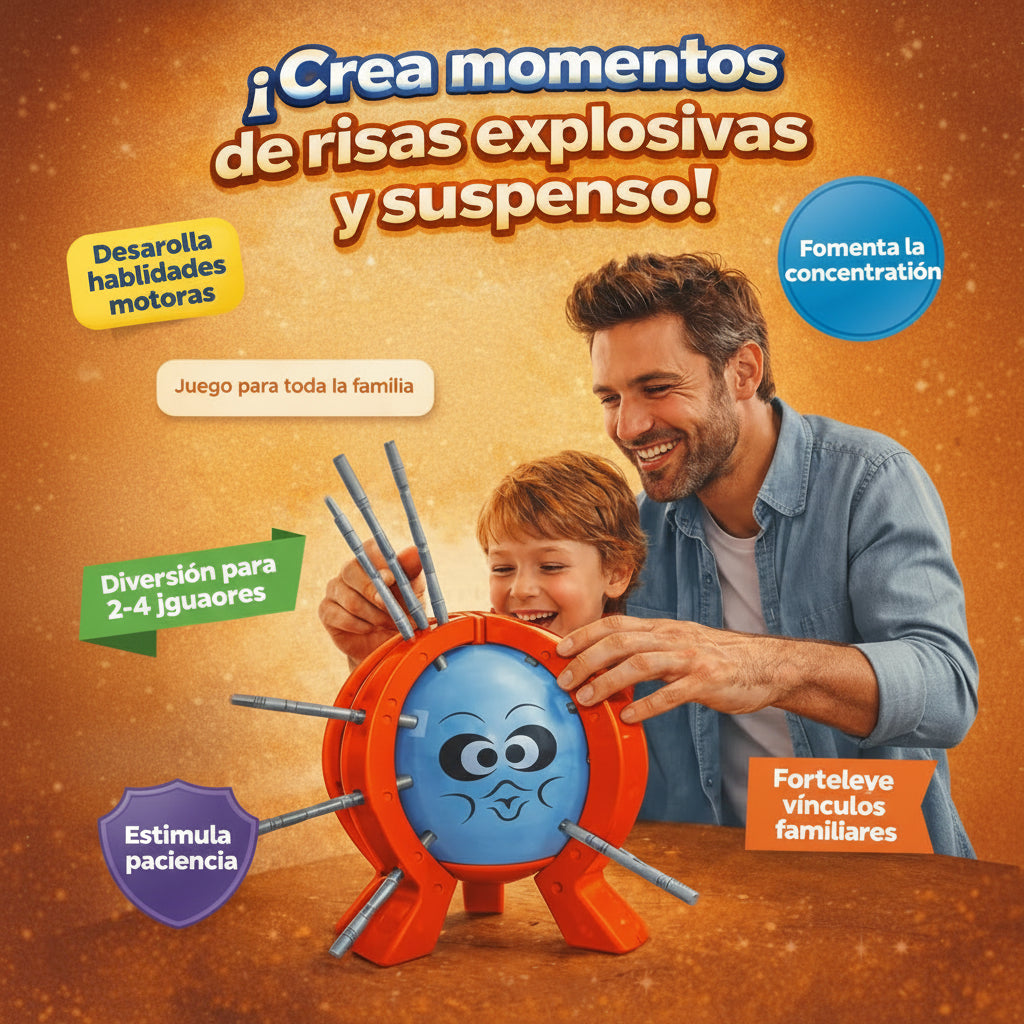 Juego Boom Boom, El juego interactivo para reuniones y fiestas mas completo y divertido