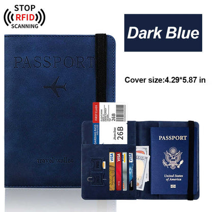 Billetera para viajes con Bloqueo RFID
