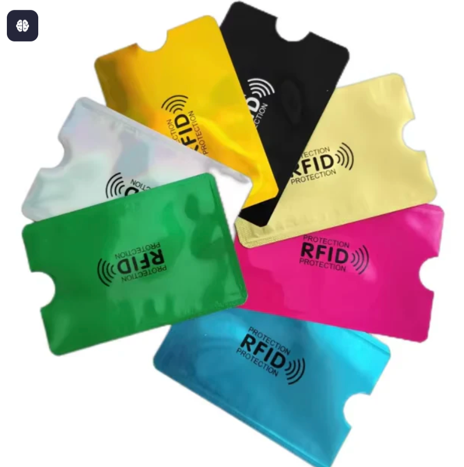Fundas Antirrobo para Tarjetas Débito y Crédito KIT x 6 FUNDAS