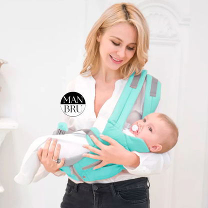 Canguro ergonómico premium con soporte de cadera para bebes 👶