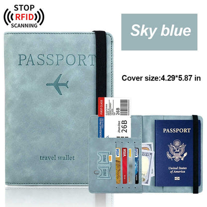 Billetera para viajes con Bloqueo RFID