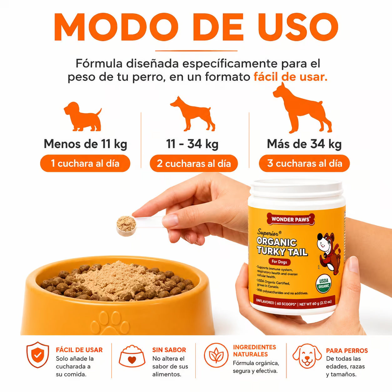 Sumplemento Orgánico Turky Tail - Fortalece las Defensas y la Salud Digestiva