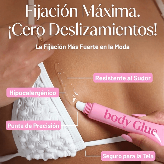 Adhesivo Corporal Body Glue resistente al agua y al sudor -  Biocompatible con tu piel y tus prendas