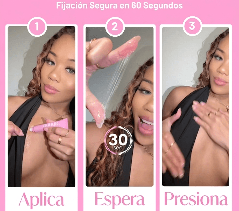 Adhesivo Corporal Body Glue resistente al agua y al sudor -  Biocompatible con tu piel y tus prendas