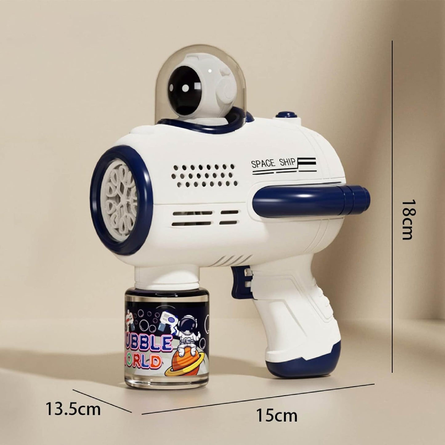 Lanza Burbujas Espacial