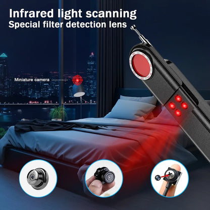 Detector de Camaras Microfonos GPS Ocultos