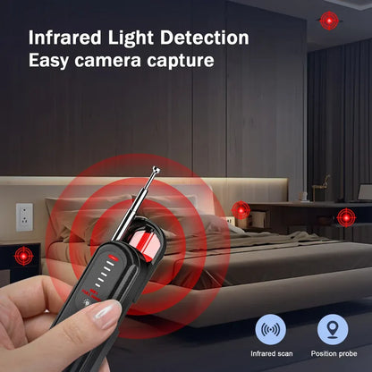 Detector de Camaras Microfonos GPS Ocultos