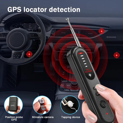 Detector de Camaras Microfonos GPS Ocultos