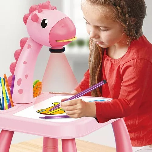 Super Mesa de Dibujo con Proyector de Imagenes Integrado
