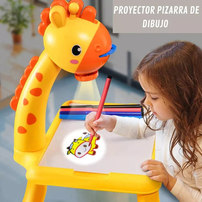Super Mesa de Dibujo con Proyector de Imagenes Integrado