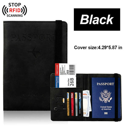 Billetera para viajes con Bloqueo RFID