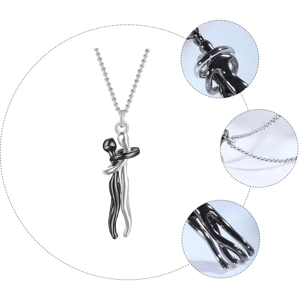 Collar Abrazo Eterno Parejas Unisex - GRAN OFERTA 2x1