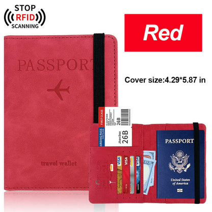 Billetera para viajes con Bloqueo RFID