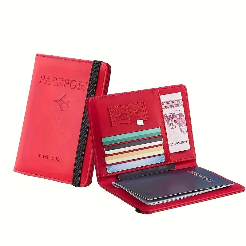 Billetera para viajes con Bloqueo RFID