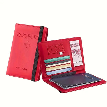 Billetera para viajes con Bloqueo RFID