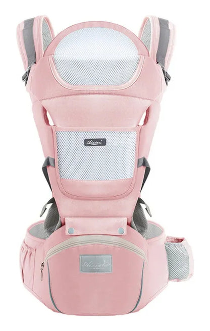 Canguro ergonómico premium con soporte de cadera para bebes 👶