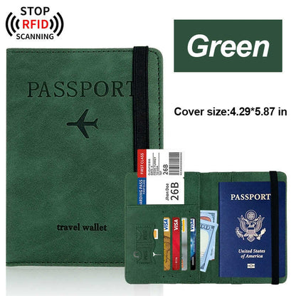 Billetera para viajes con Bloqueo RFID
