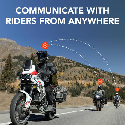 Intercomunicador KR-M4 Conecta, disfruta y viaja seguro 🏍️