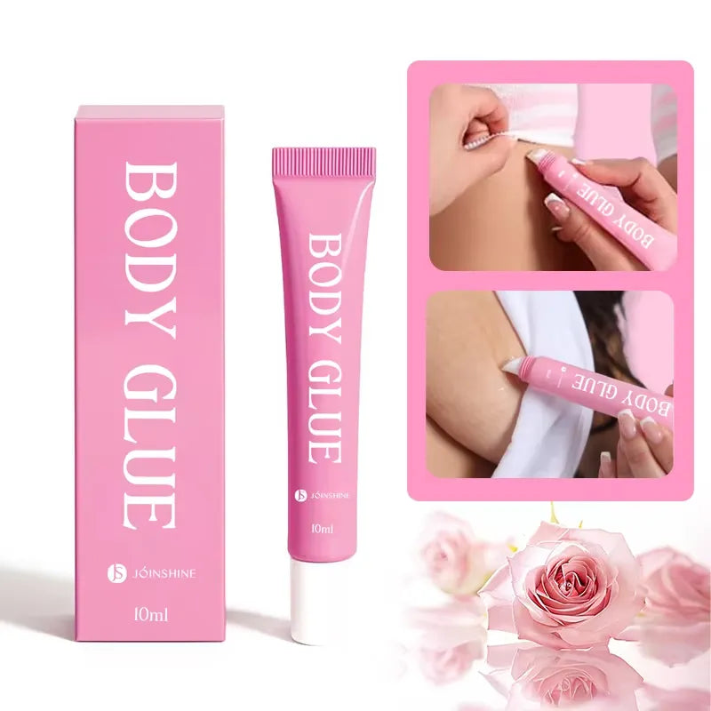 Adhesivo Corporal Body Glue resistente al agua y al sudor -  Biocompatible con tu piel y tus prendas
