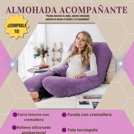 DreamNest® – Almohada de Embarazo 360°🌙