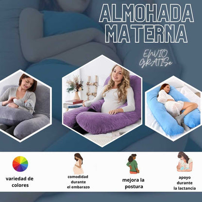 DreamNest® – Almohada de Embarazo 360°🌙