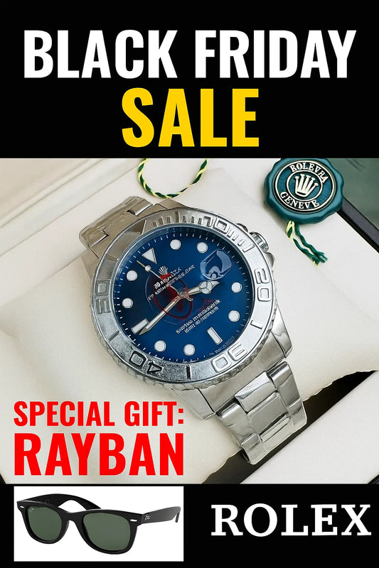 ⌚ Reloj de Lujo Premium⚡Precio Especial por BLACK FRIDAY⚡LLeva Gafas de Sol de Lujo como Regalo🎁