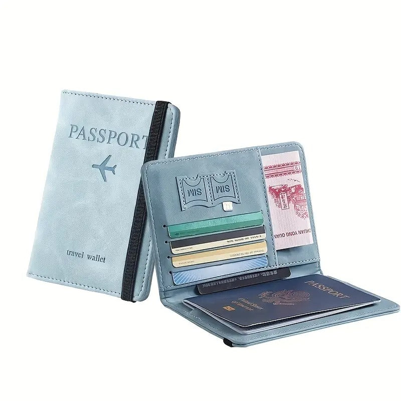 Billetera para viajes con Bloqueo RFID