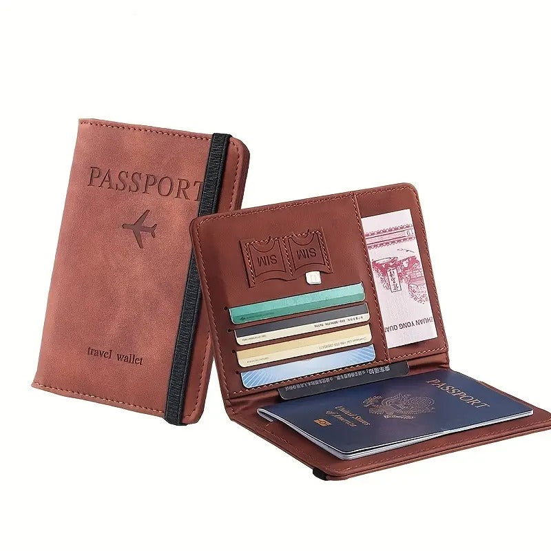 Billetera para viajes con Bloqueo RFID