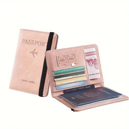 Billetera para viajes con Bloqueo RFID