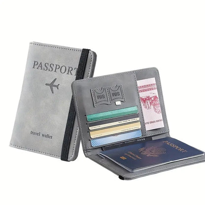 Billetera para viajes con Bloqueo RFID