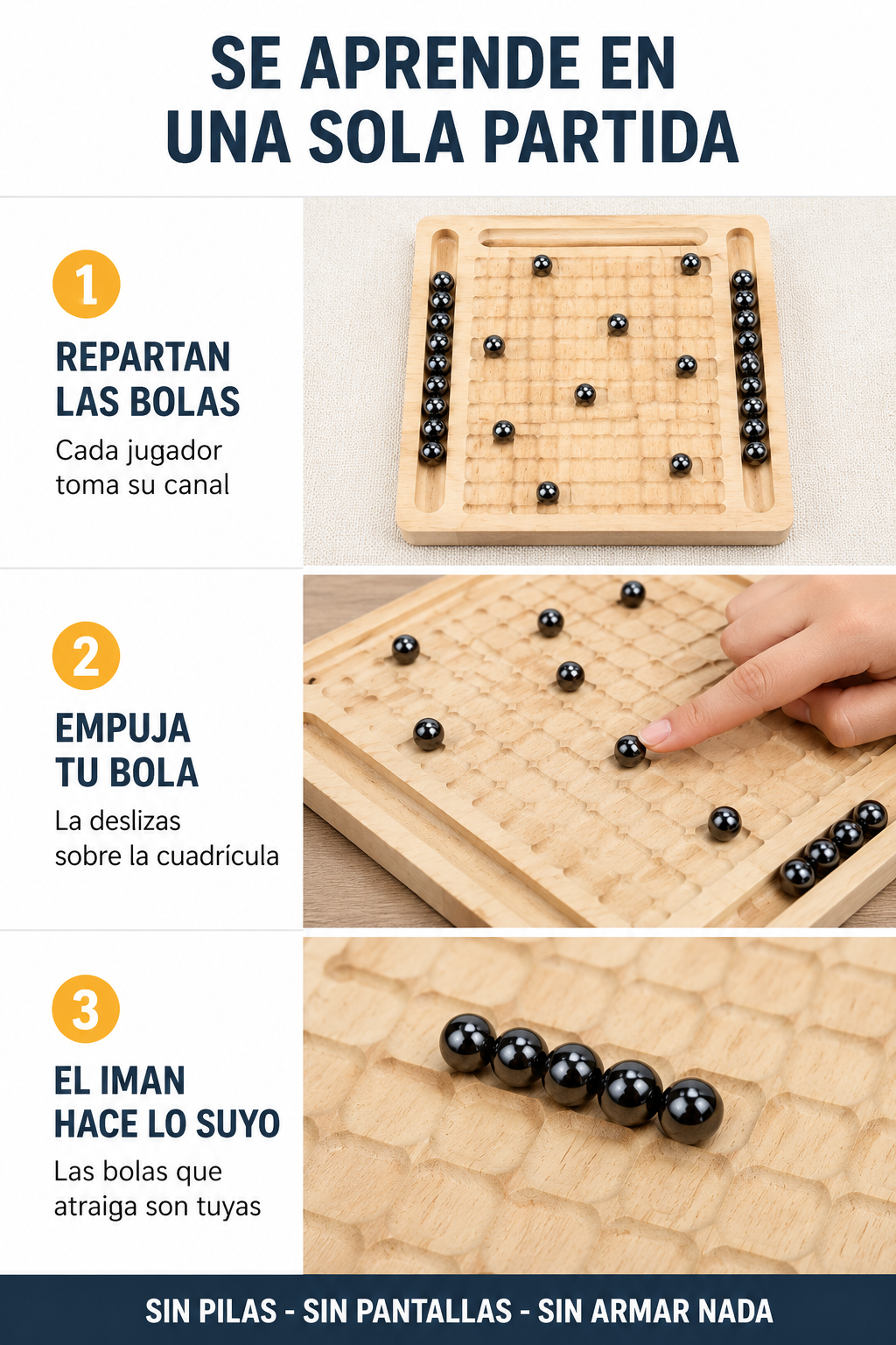 Se aprende en una sola partida
