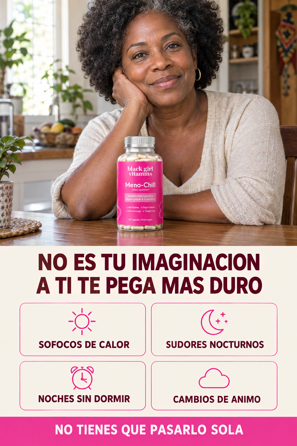 Sofocos, sudores nocturnos, insomnio y cambios de animo